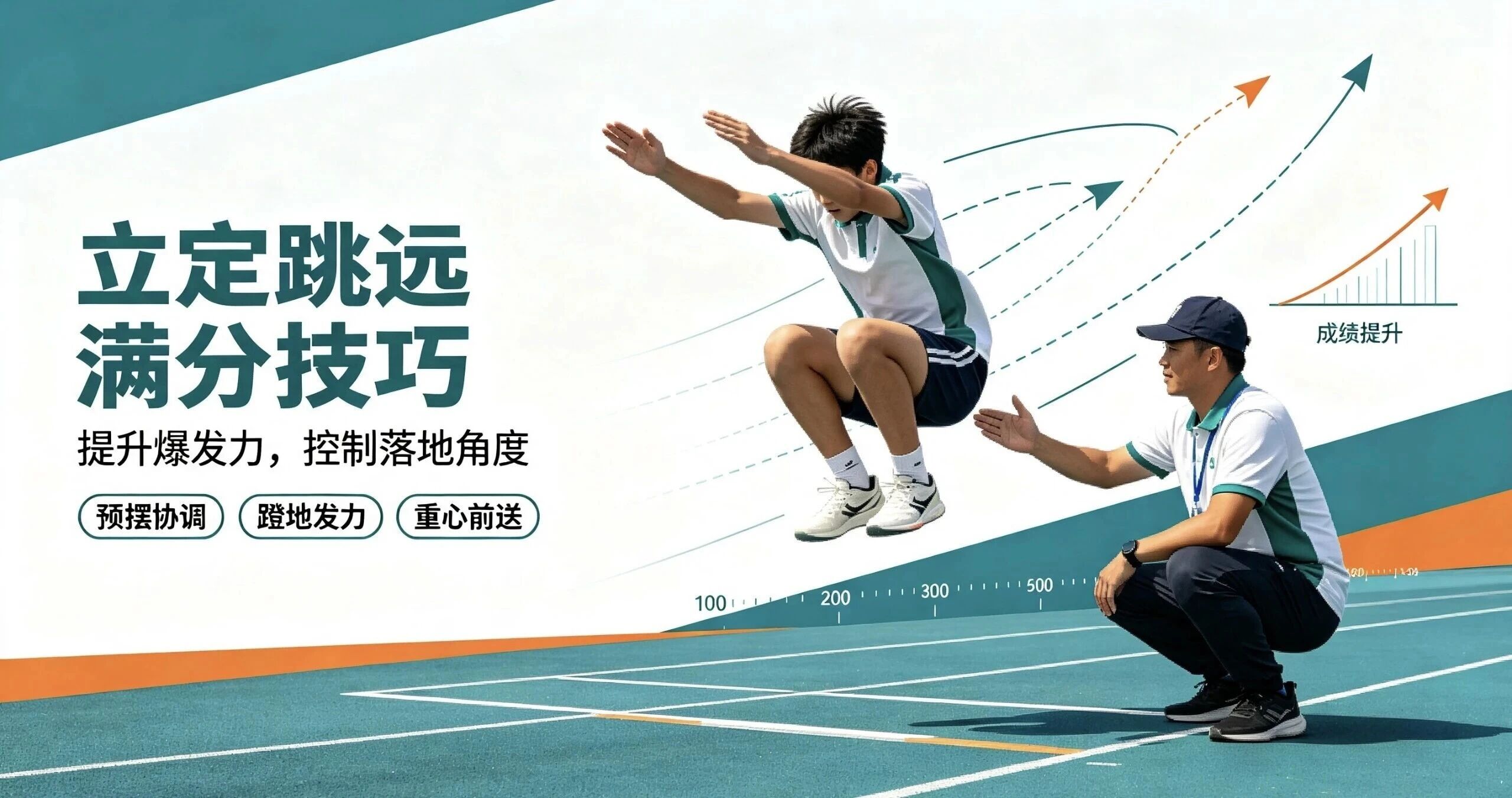 立定跳远怎么练？中考体育提分重点看3点